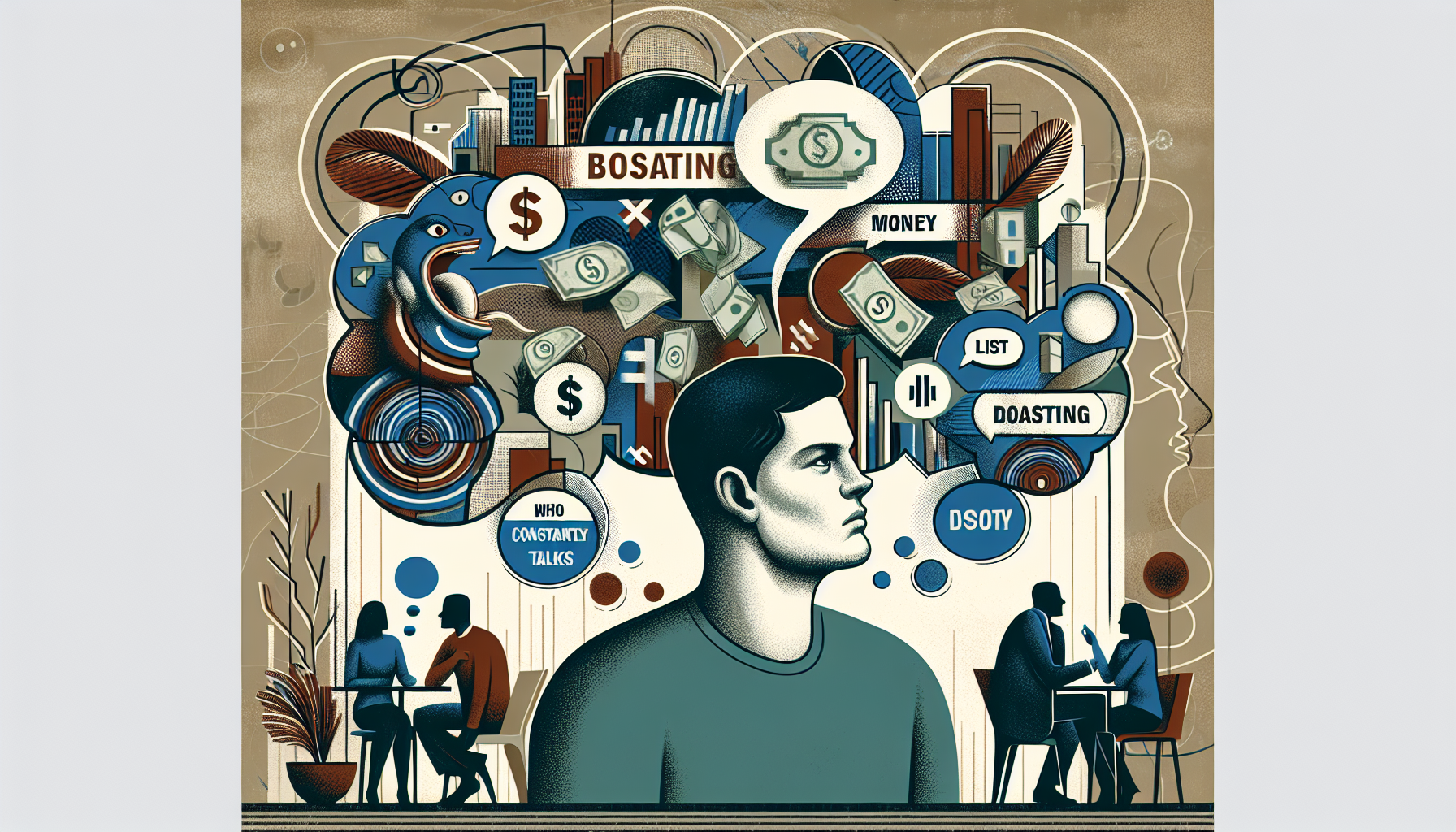 お金の話ばかりする人との付き合い方と心理的距離の取り方/