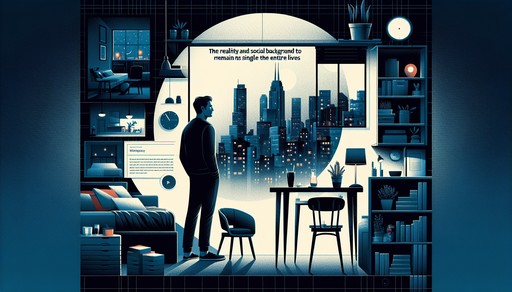 一生独身の覚悟を持つ男たちの特徴と価値観/