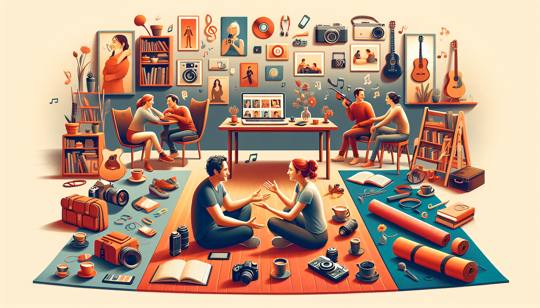 人間関係を築く上での趣味と嗜好の役割とその発展性/