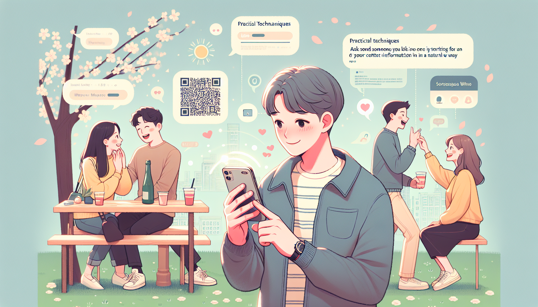 会話からスムーズにつなげる連絡先の聞き方/