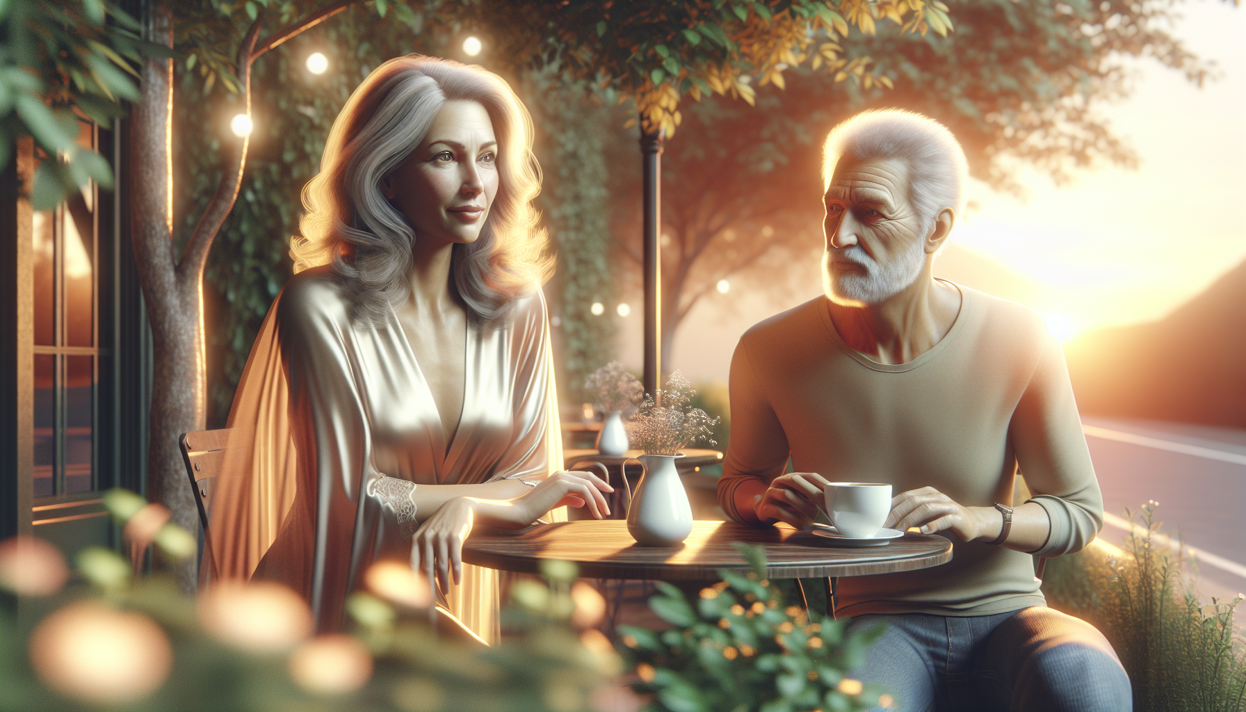 年齢差を超えて築く、50代女性と40代男性カップルの未来展望/